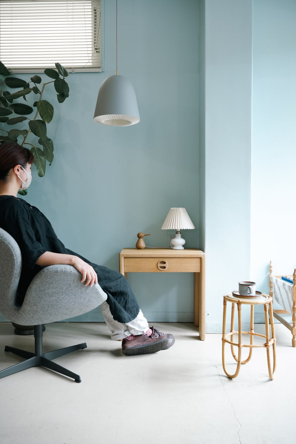 Finnish Vintage ASKO Esko Pajamies Bed Side Table/フィンランドヴィンテージ アスコ ベッドサイドテーブル エスコ・パヤミエス