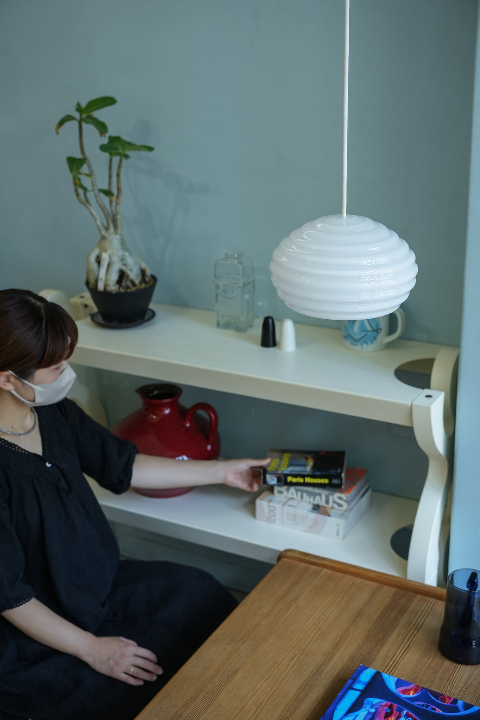 Holmegaard Pendant Light New Wave Verner Panton/ホルムガード ペンダントライト ヴェルナー・パントン ガラス 照明 デンマーク 北欧デザイン