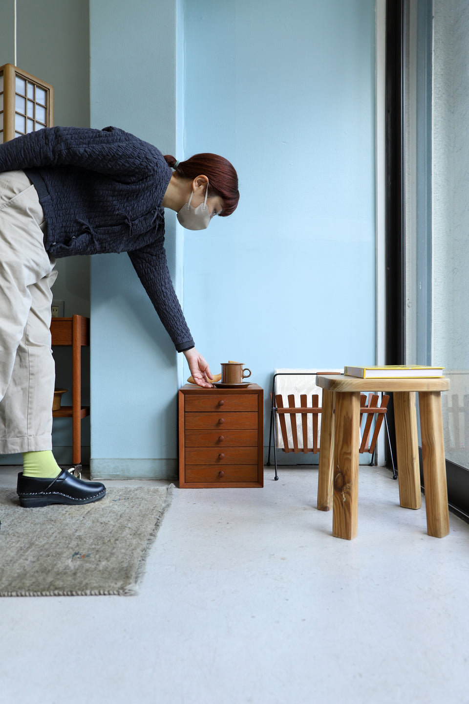 Japanese Vintage Teakwood Small Drawer/ジャパンヴィンテージ 小引き出し チェスト チーク材