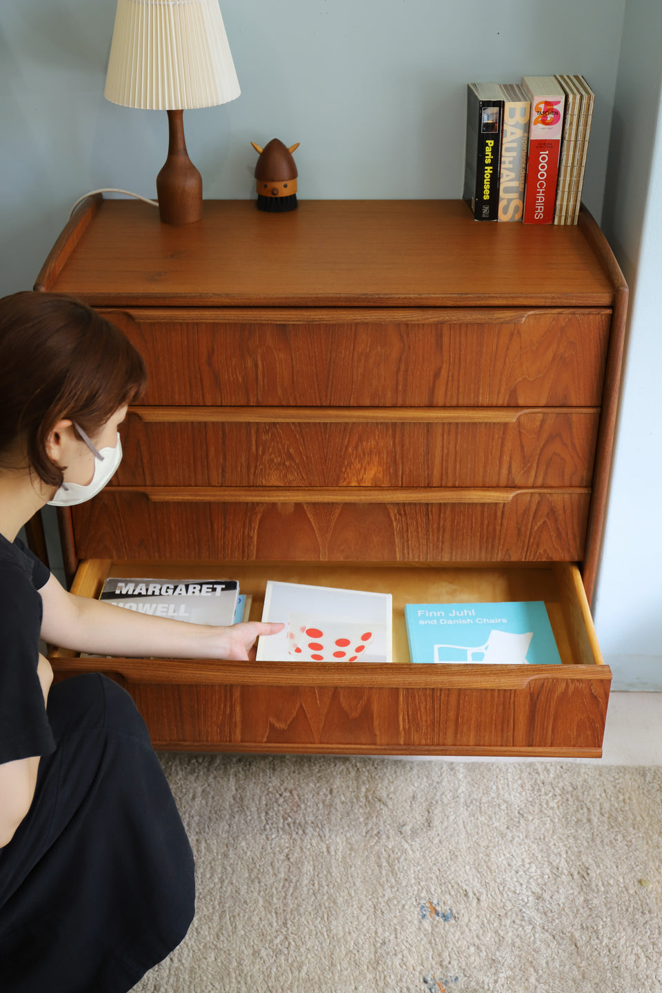 Danish Vintage Dressing Table Chest Teakwood/デンマークヴィンテージ ドレッサーチェスト チーク材 北欧家具