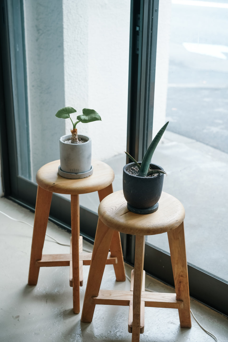 Japanese Vintage Wooden Round Stool/ヴィンテージ 木製ラウンドスツール 古道具