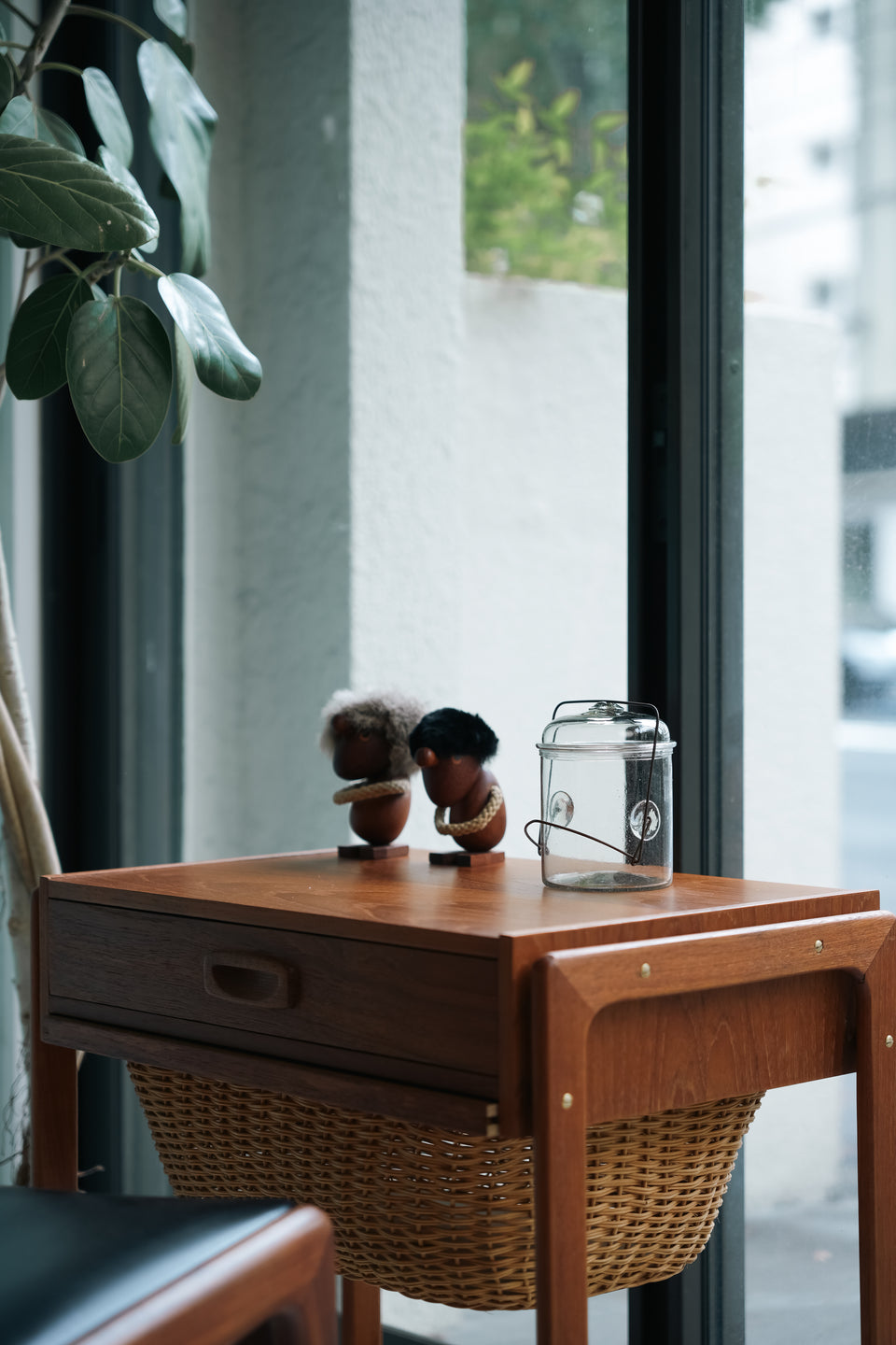 Peter Ivy Glass Coffee Jar/ピーター・アイビー ガラス コーヒージャー