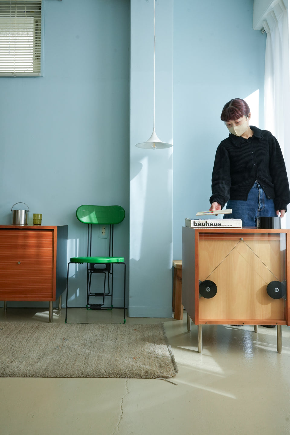 Punt Mobles Shutter Small Cabinet/スモールキャビネット 蛇腹扉 スペイン家具