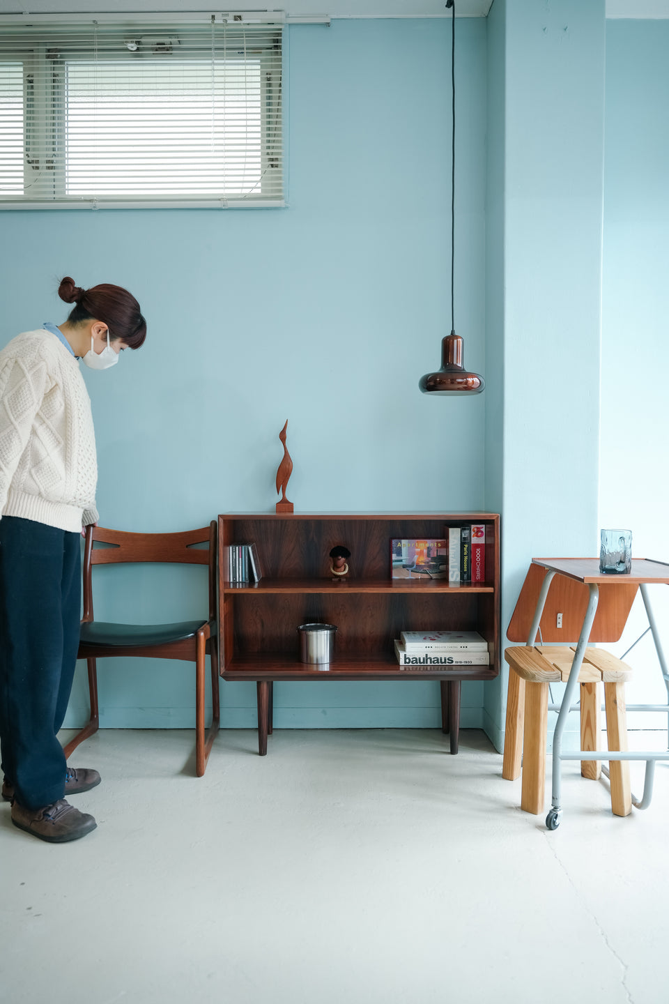 Rosewood Bookcase Danish Vintage/デンマークヴィンテージ ブックケース ローズウッド材 本棚 北欧家具