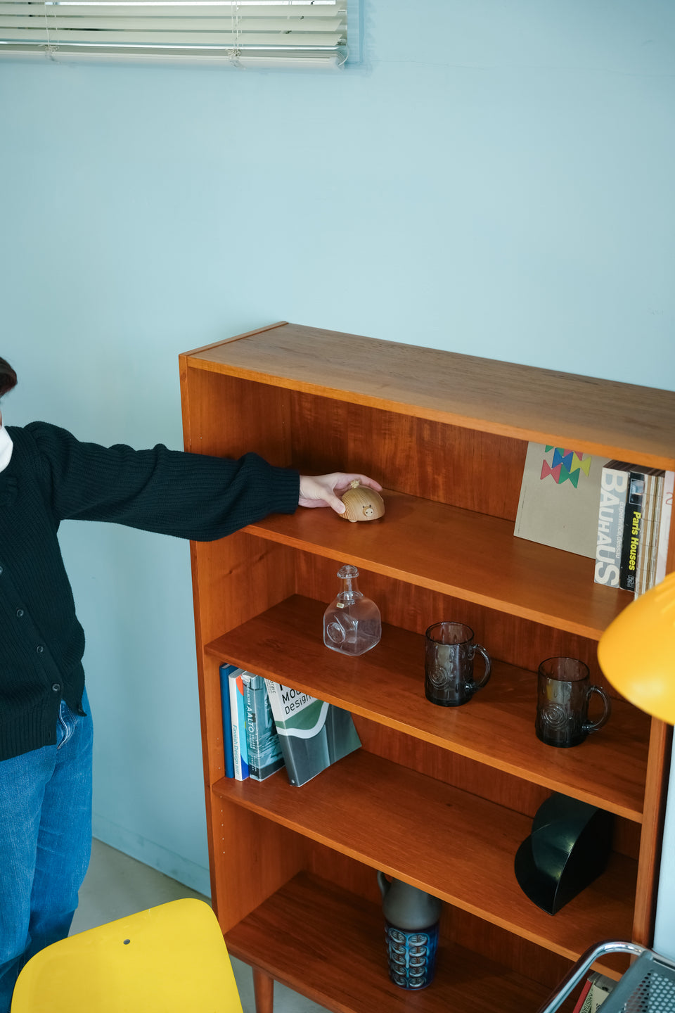 Teak Bookcase Shelf Danish Vintage/デンマークヴィンテージ ブックケース シェルフ チーク材