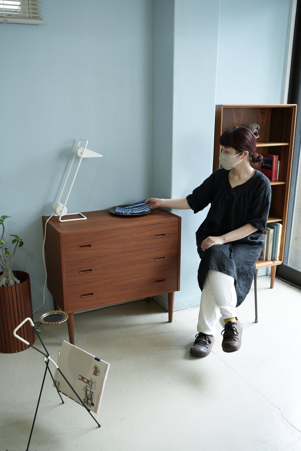 3drawer Teak Chest Danish Vintage/デンマークヴィンテージ 3段チェスト チーク材
