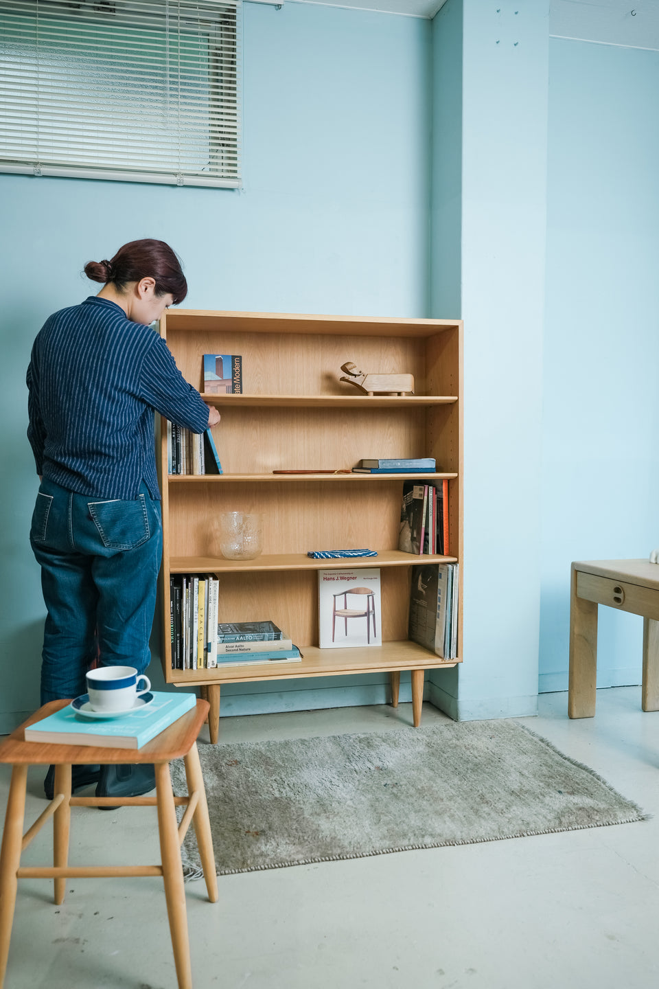 Borge Mogensen Oak Bookcase Soborg Mobler/ボーエ・モーエンセン ブックケース 本棚  オーク材 デンマークヴィンテージ
