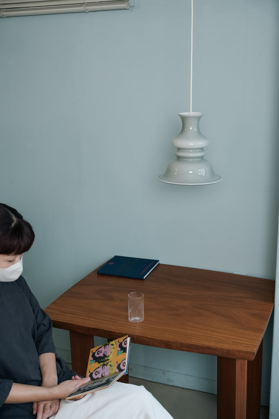 Holmegaard Bibliotek Pendant Light Gray/ホルムガード ペンダントライト シセ・ヴェアナー ヴィンテージ
