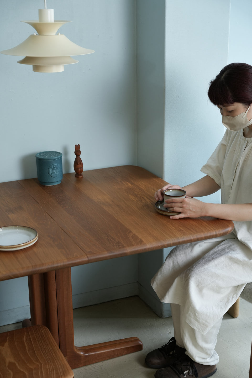 Solid Teak Extension Dining Table Danish Vintage/デンマークヴィンテージ エクステンション ダイニングテーブル チーク材
