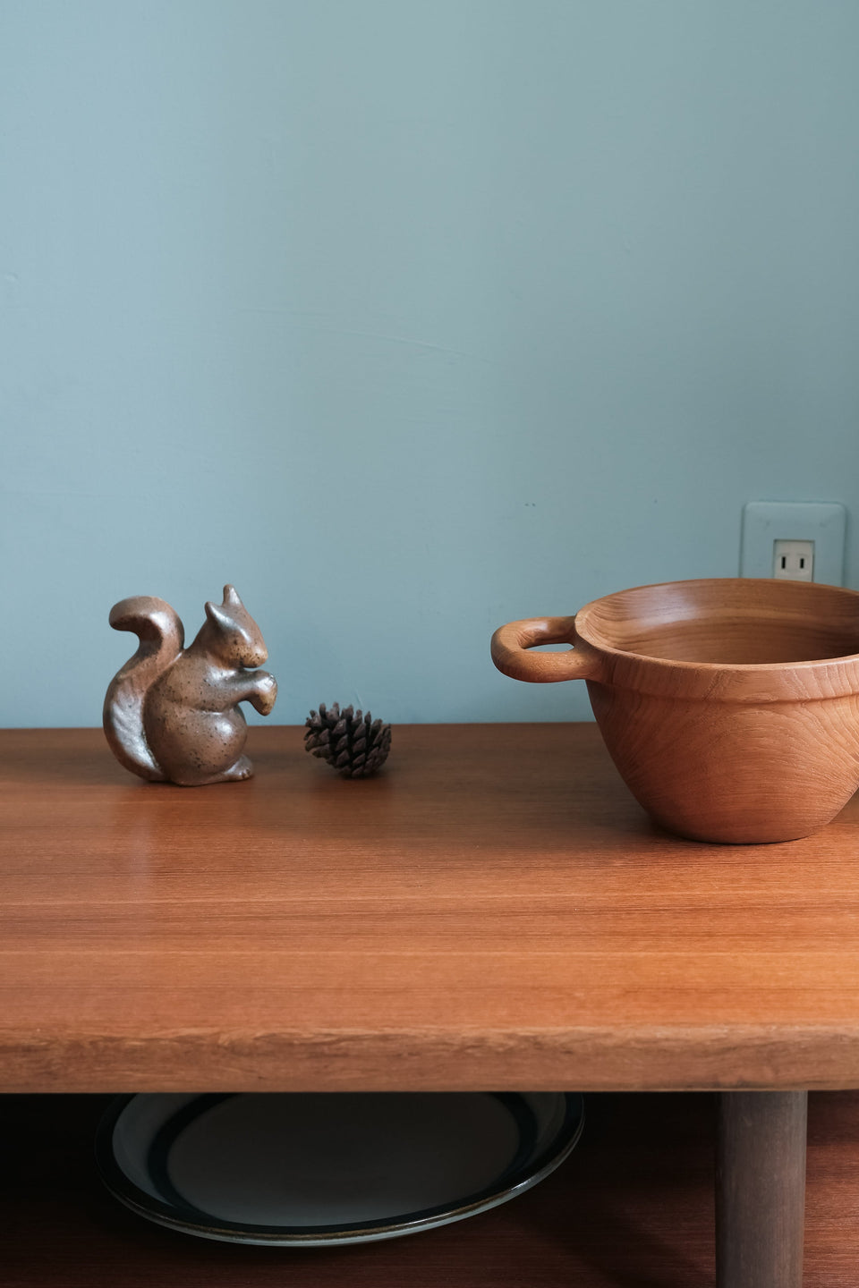 Swedish Vintage EGO Stengods Squirrel Figurine Willy Fischer/スウェーデンヴィンテージ エゴストーングッズ リスのフィギュリン ウィリー・フィッシャー