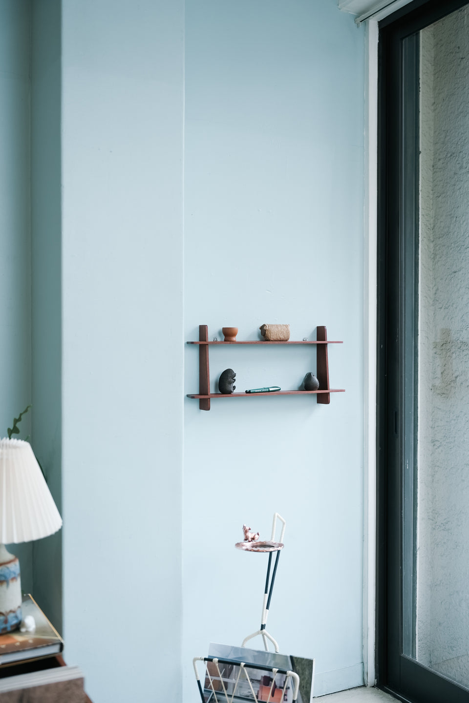 Teak Wall Shelf Scandinavian Vintage/北欧ヴィンテージ チーク ウォールシェルフ