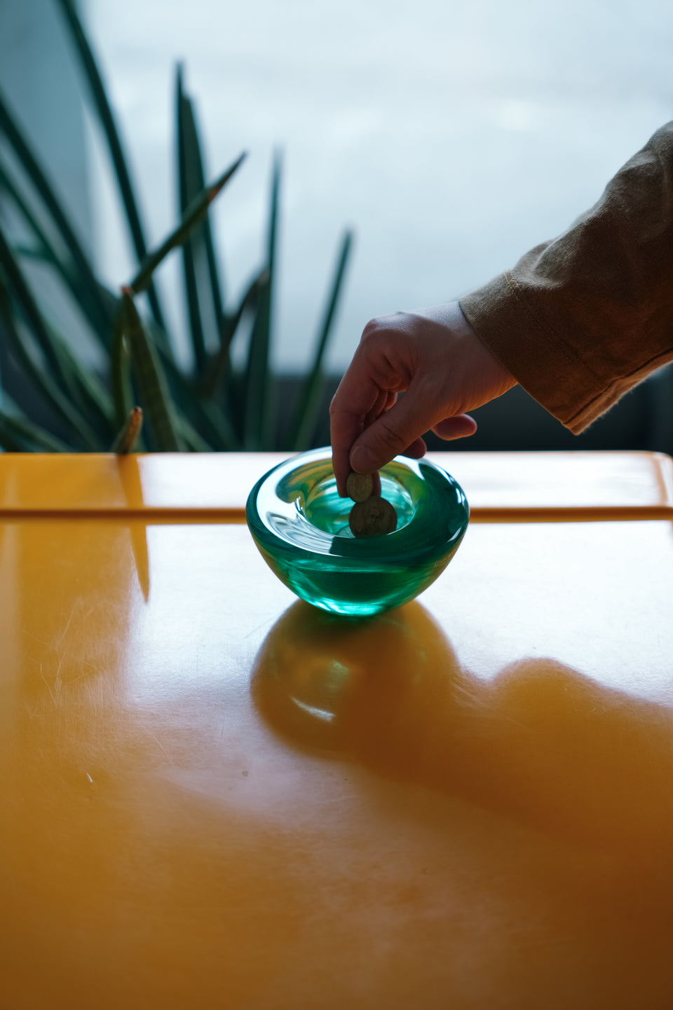Kosta Boda Anna Ehrner Glass Bowl "Atoll"/コスタボダ ガラスボウル アトール アナ・アーナー