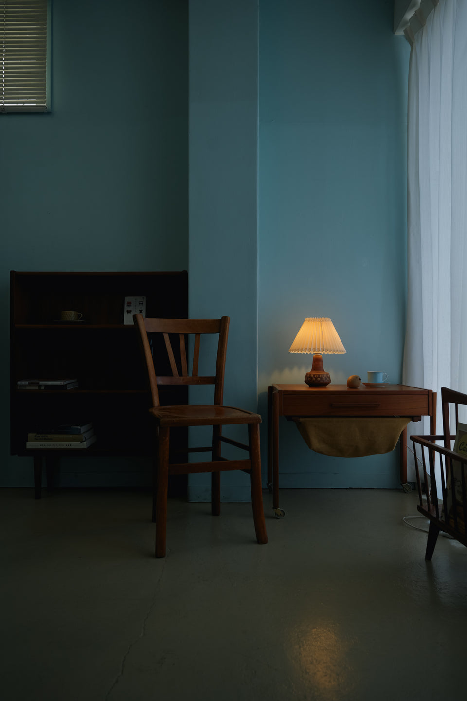 Vintage Søholm Table Lamp Model 1217 Brown/スーホルム ブラウン テーブルランプ 間接照明