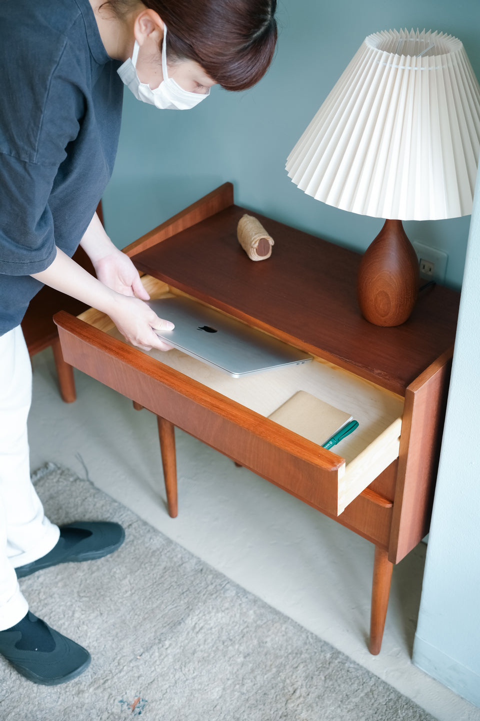 Danish Vintage 3drawer Small Chest/デンマークヴィンテージ スモールチェスト 3段
