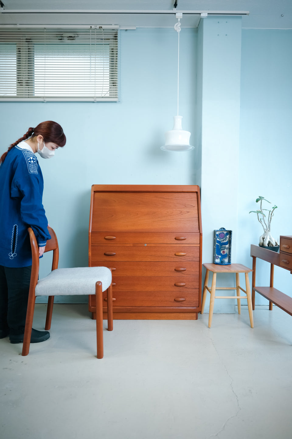 Danish Vintage Dyrlund Writing Bureau/デンマークヴィンテージ デューロン ライティングビューロー