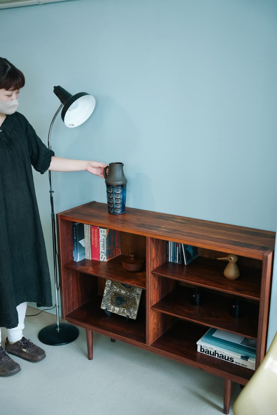 Danish Vintage Rosewood Bookcase Hundevad&Co./デンマークヴィンテージ ブックケース 本棚 ローズウッド材