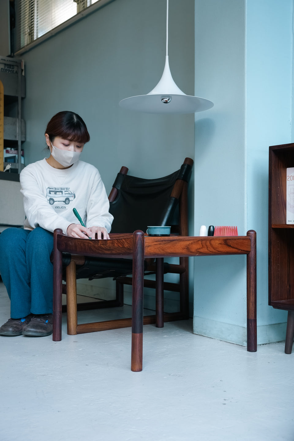 デンマークヴィンテージ コーヒーテーブル ローズウッド材 北欧家具