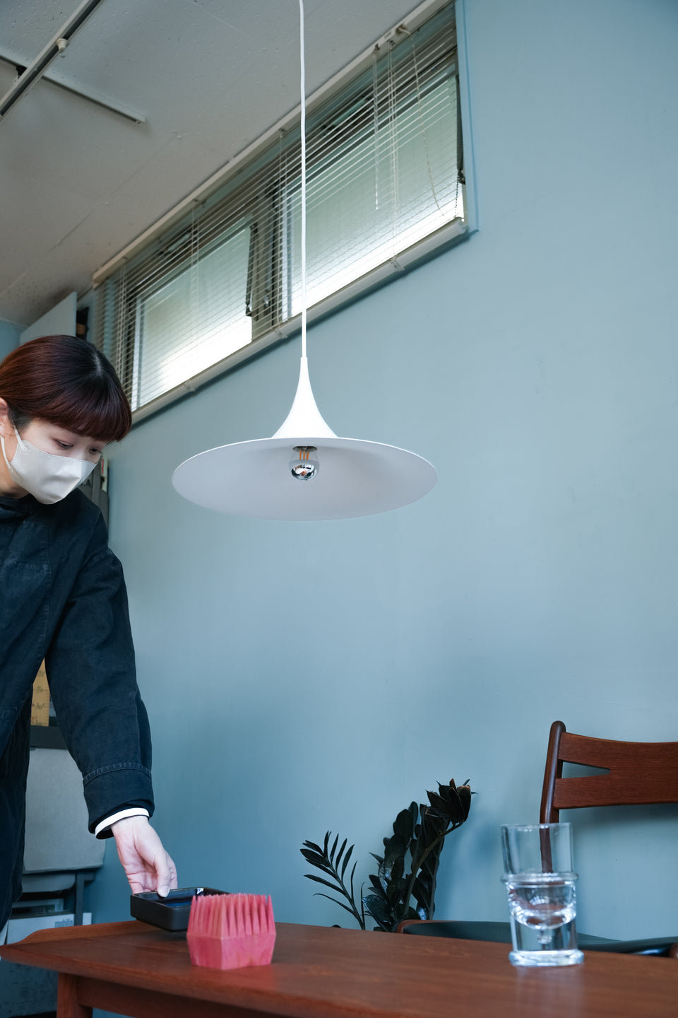 Danish Vintage SEMI Pendant Light/デンマークヴィンテージ セミ ペンダントライト 照明 北欧インテリア
