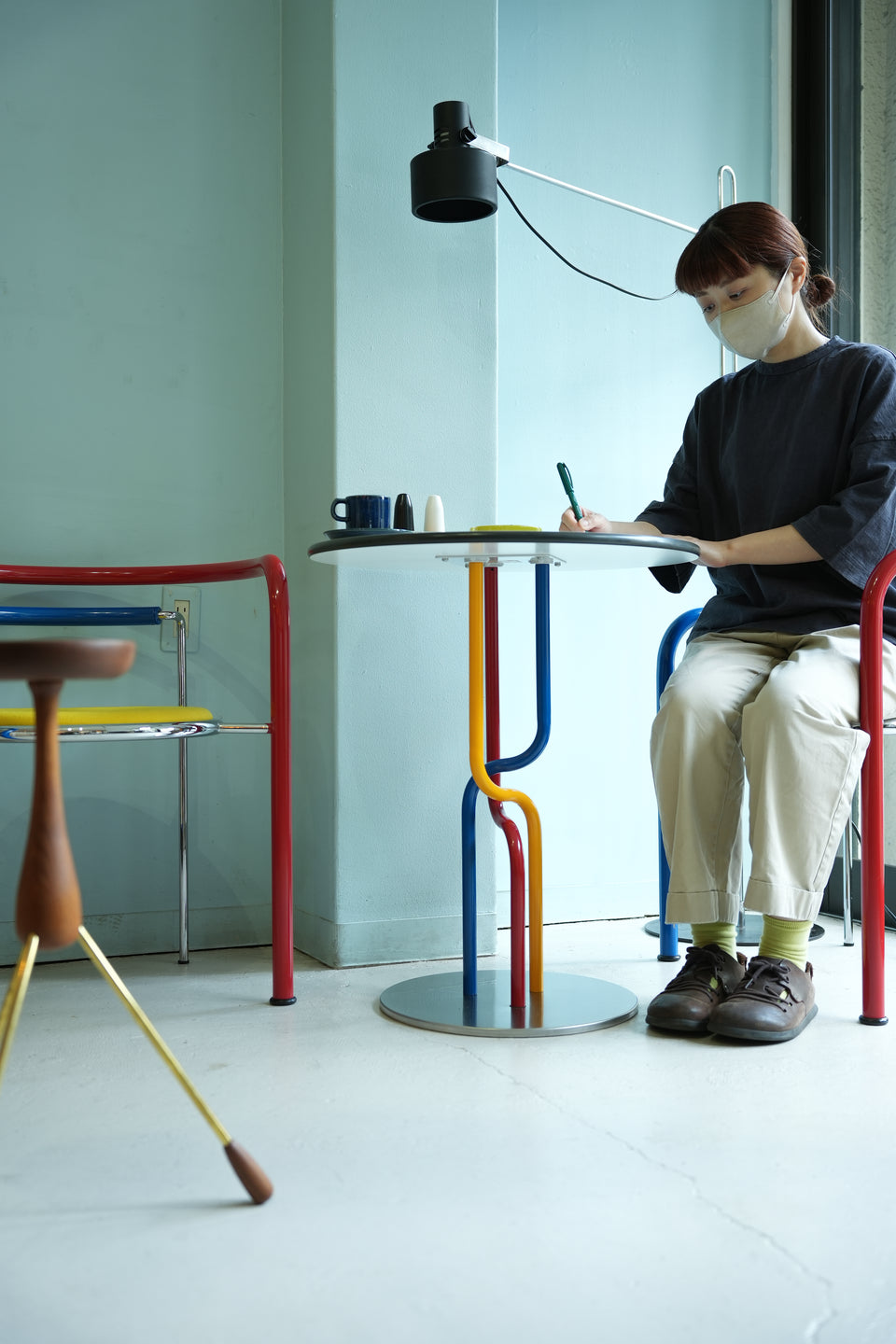Dark Horse Table Rud Thygesen & Johnny Sorensen BOTIUM/デンマークヴィンテージ ダークホース テーブル 北欧家具