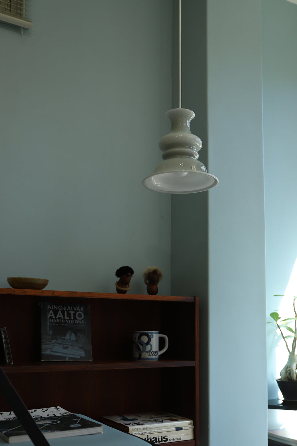 Holmegaard Bibliotek Pendant Light Gray/ホルムガード ペンダントライト 照明 北欧ヴィンテージ