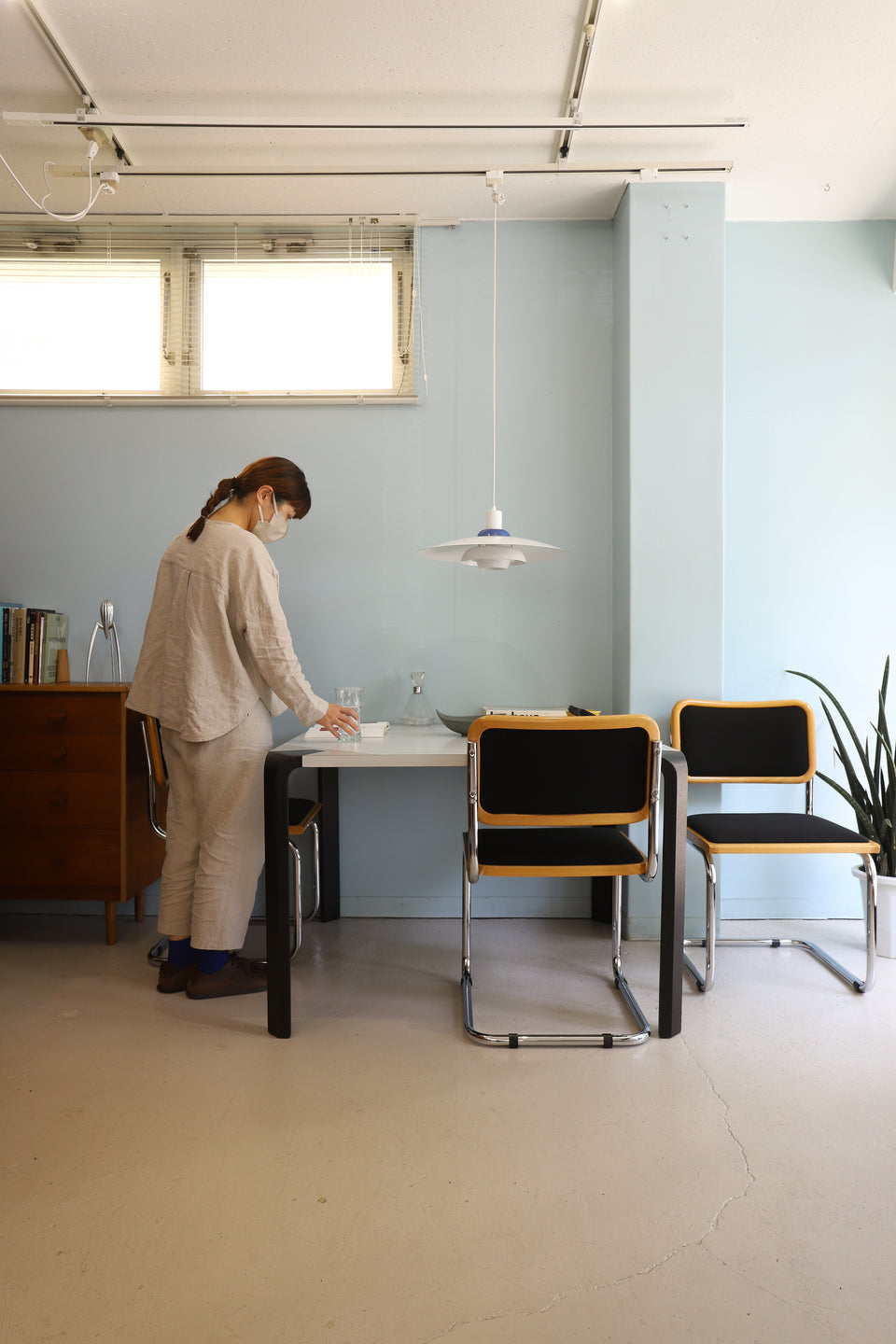 Tendo Antler Dining Table/天童木工 アントラー ダイニングテーブル プライウッド ジャパニーズモダン