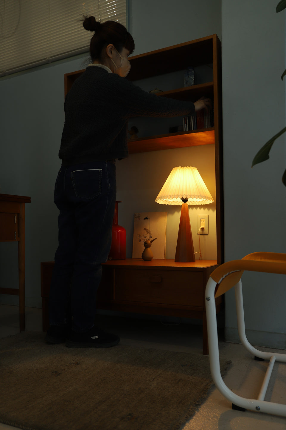 cosine Wooden Table Stand Lamp/コサイン 木製テーブルランプ 間接照明