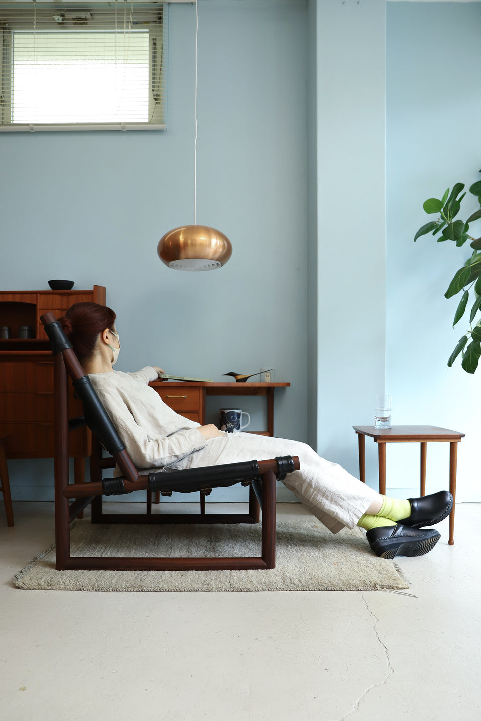 Midcentury Vintage Rosewood Sling Chair/ミッドセンチュリーヴィンテージ スリングチェア ローズウッド