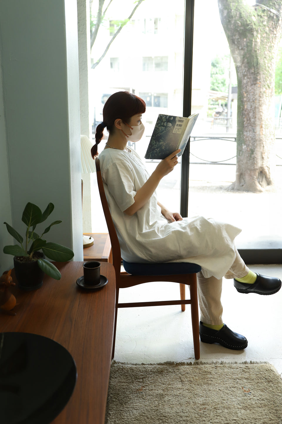 Danish Vintage High Back Dining Chair/デンマークヴィンテージ ハイバック ダイニングチェア チーク材 北欧家具