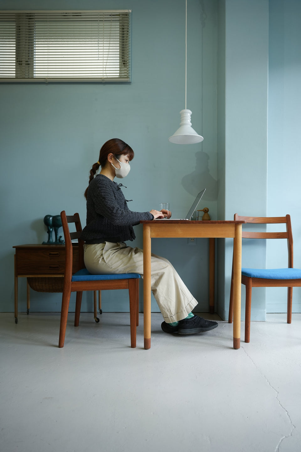 Japanese Vintage Dining Chair Teakwood/ジャパンヴィンテージ ダイニングチェア チーク材 椅子