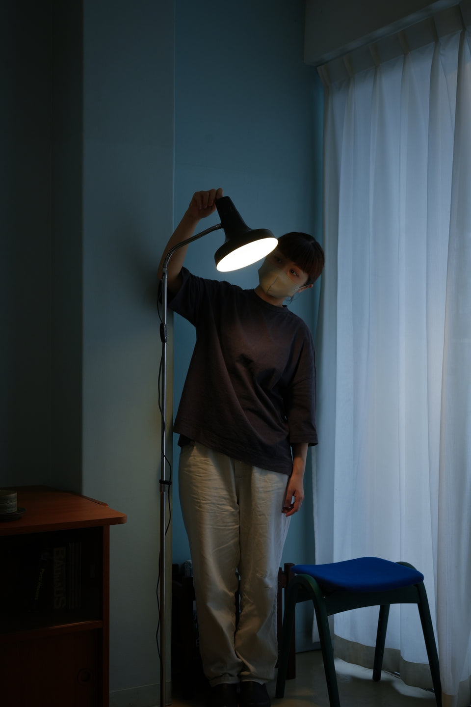 Japanese Vintage Adjustable Floor Stand Light/ジャパンヴィンテージ フロアスタンドライト