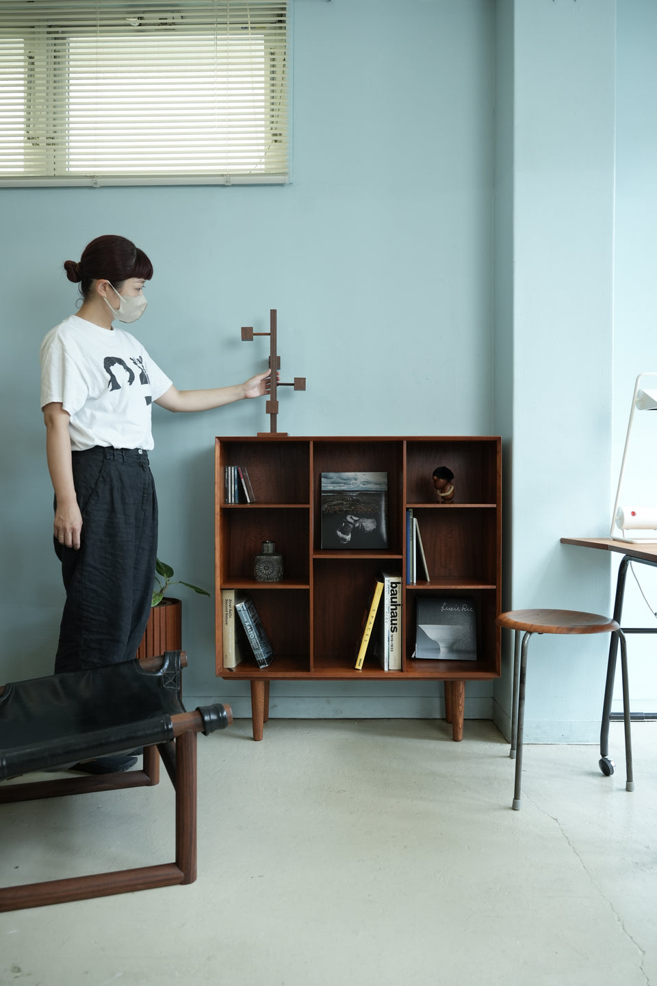 Peter Hvidt & Orla Mlgaard Nielsen Sborg Mobler Teak Bookcase/ピーター・ヴィッツ & オルラ・ムルガード・ニールセン ソボーモブラー ブックケース チーク材