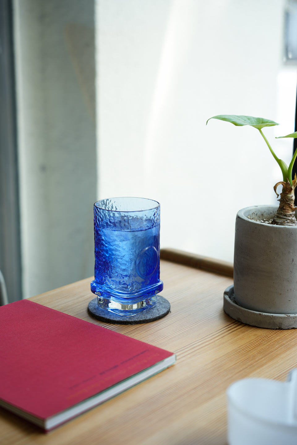 Riihimaen Helena Tynell Maaherra Tumbler Blue/リーヒマエン・ラシ ヘレナ・ティネル タンブラー ブルー 北欧ヴィンテージ
