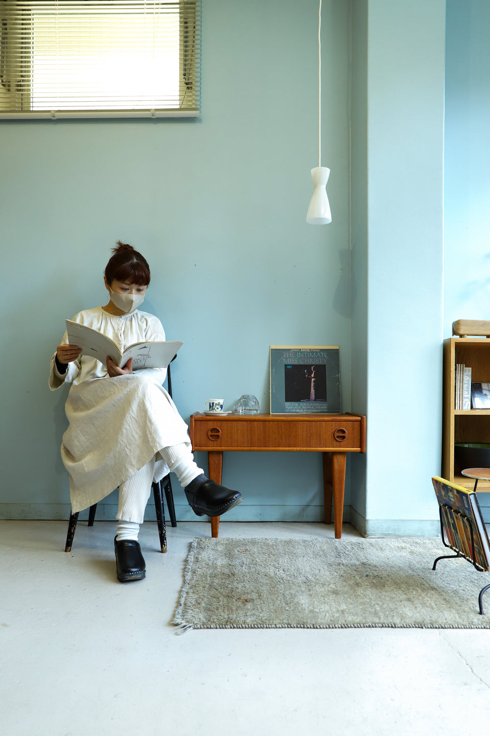 Swedish Vintage Bedside Table Chest Carlström & Co/スウェーデンヴィンテージ ベッドサイドテーブル チェスト 北欧家具