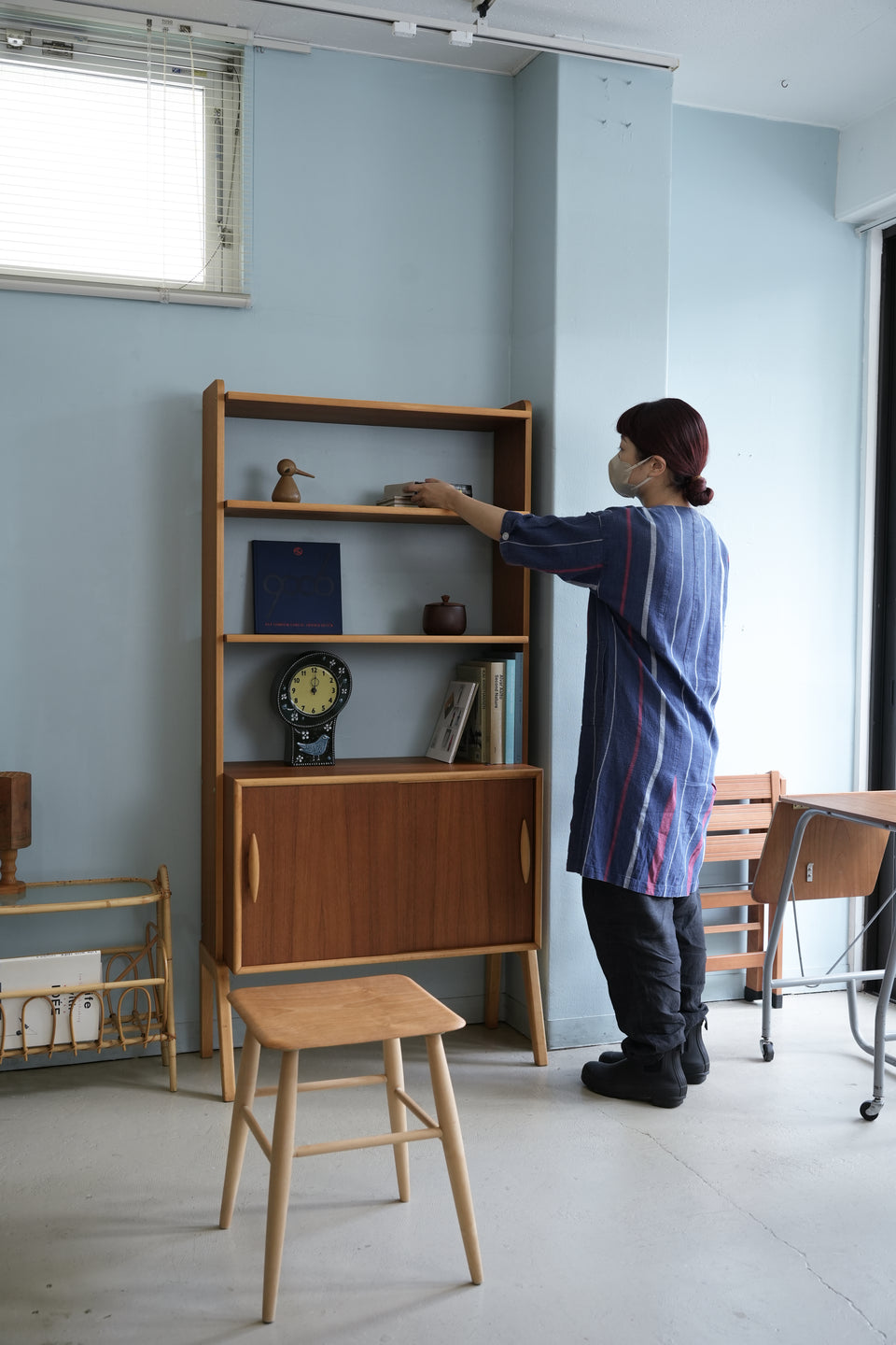 Swedish Vintage Open Shelf Bookcase /スウェーデンヴィンテージ ブックケース オープンシェルフ