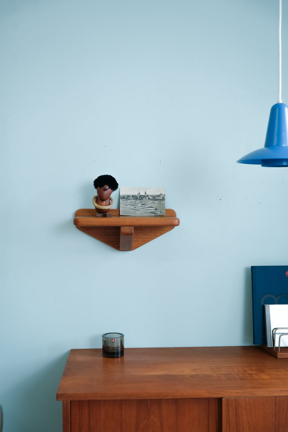 Teak Wall Shelf Rack Danish Vintage/デンマークヴィンテージ ウォールシェルフ チーク材