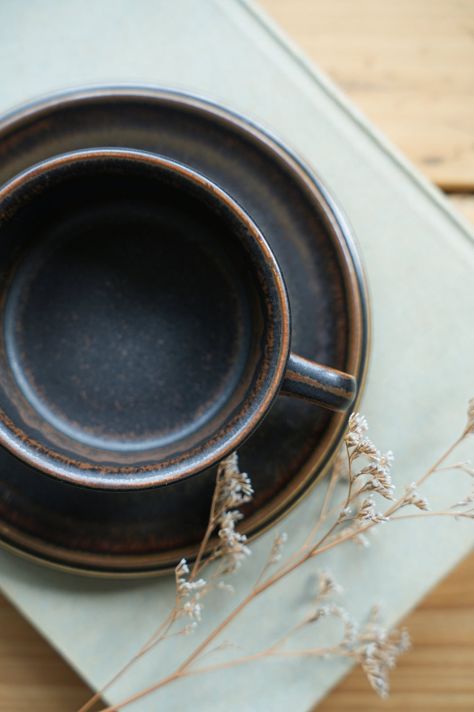 Vintage ARABIA Ruska Tea Cup and Saucer/アラビア ルスカ ティーカップ&ソーサー 北欧ヴィンテージ食器
