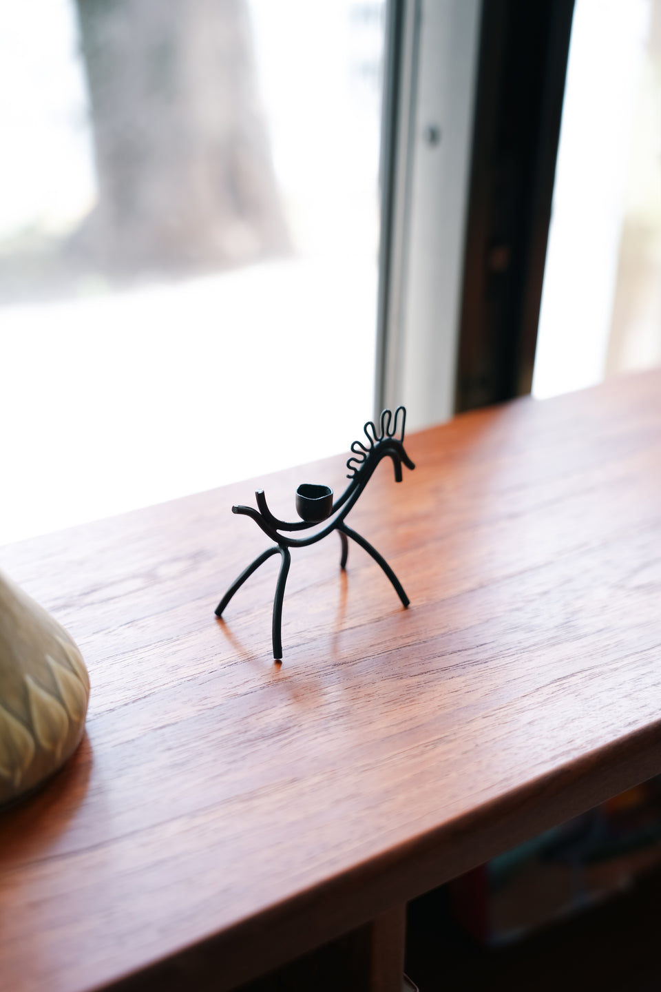 Ystad-Metall Gunnar Ander Horse Candle Holder/スウェーデンヴィンテージ イースタッドメタル キャンドルホルダー グンナー・アンデル