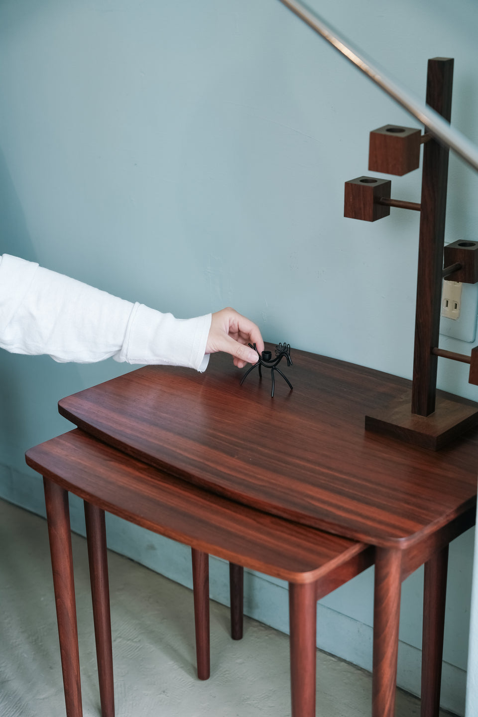 Rosewood Nesting Table Danish Vintage/デンマークヴィンテージ ネストテーブル ローズウッド材