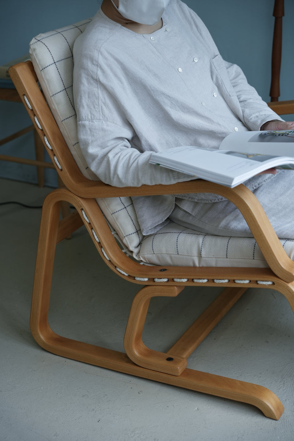 Scandinavian Vintage Beech Plywood Easy Chair/北欧ヴィンテージ イージーチェア ビーチ材 プライウッド