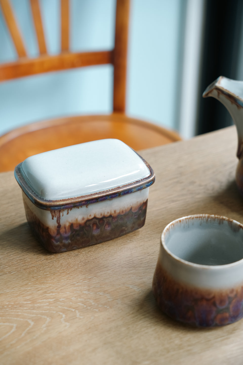 Bing＆Grondahl Mexico Butter Case Free Cup/ビングオーグレンダール メキシコ バターケース フリーカップ デンマークヴィンテージ