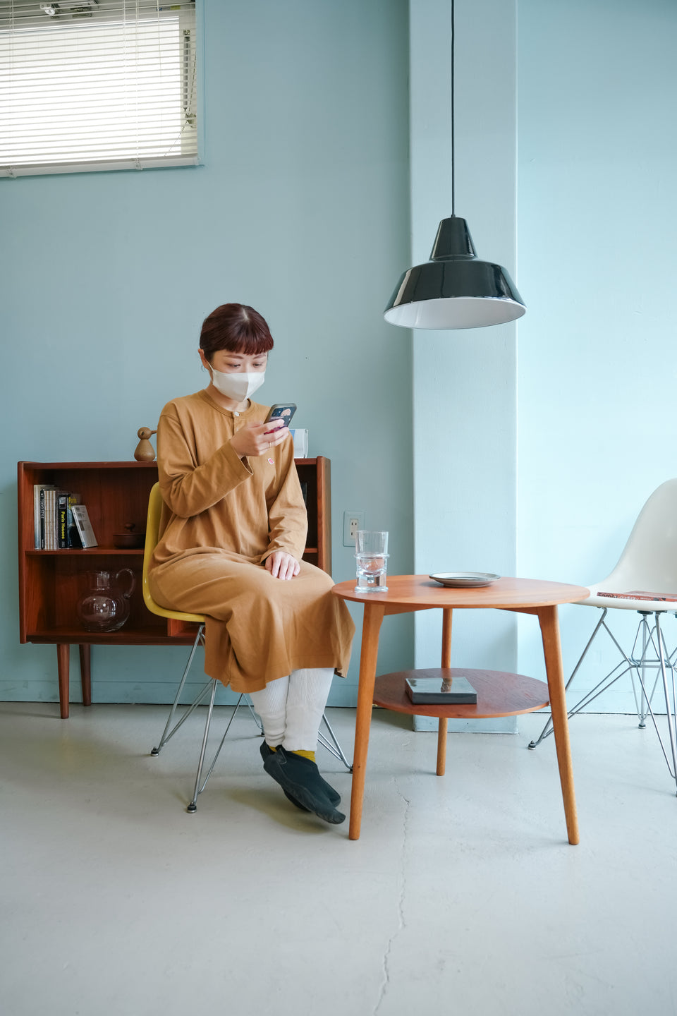 Vintage Herman Miller Side Shell Chair EAMES/ヴィンテージ ハーマンミラー イームズ シェルチェア エッフェルベース