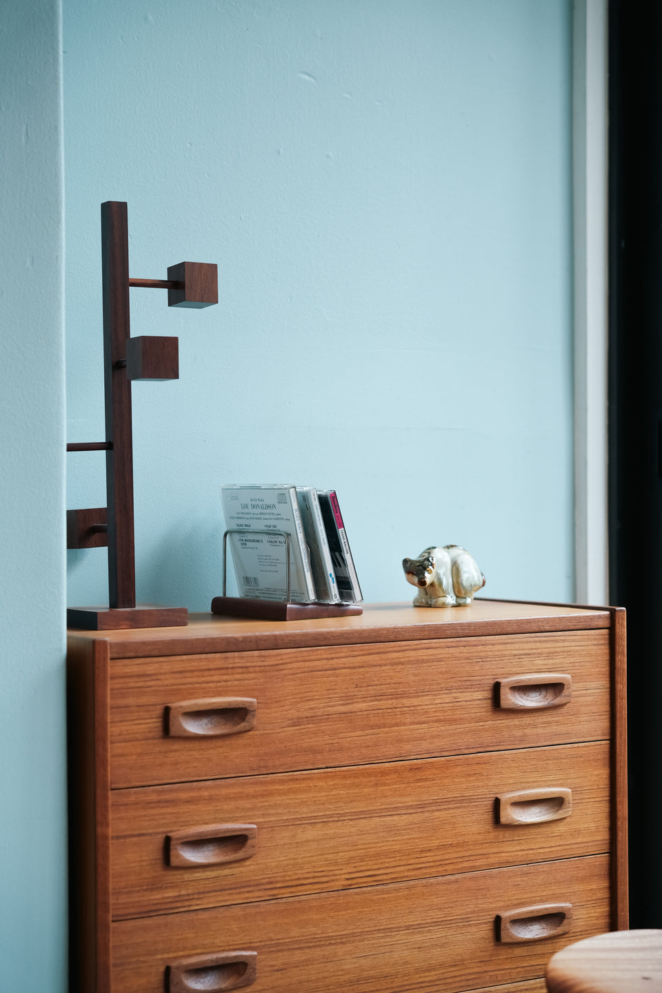 Teakwood Letter Holder Danish Vintage/レターホルダー チーク材 デンマークヴィンテージ 北欧インテリア