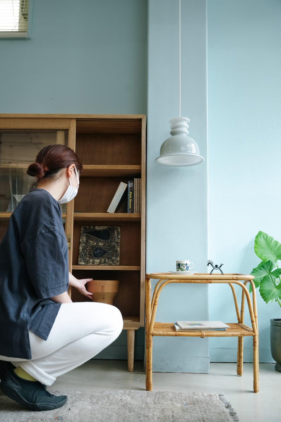 Holmegaard Pendant Light Kro Small Gray/ホルムガード ペンダントライト シセ・ヴェアナー