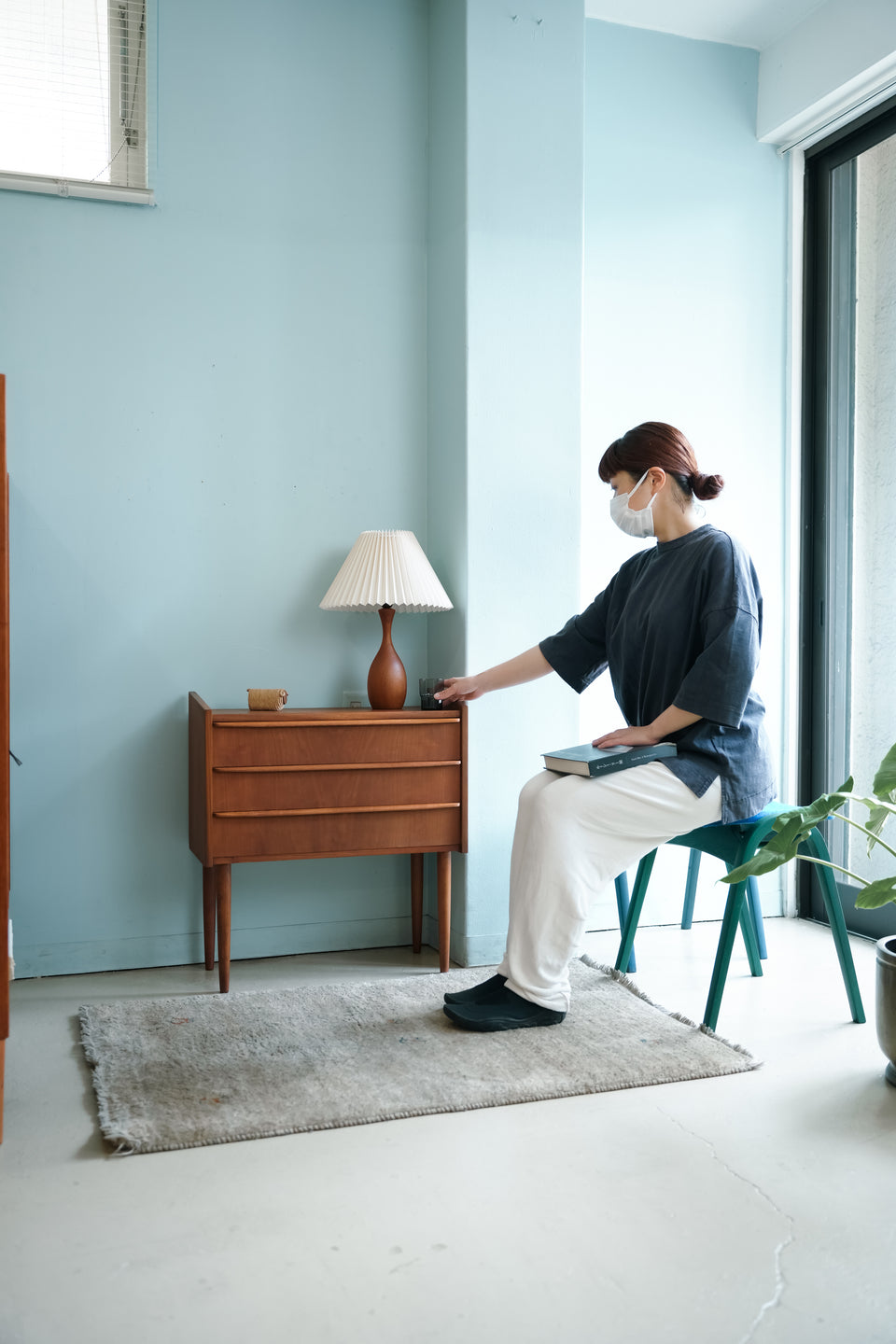 Danish Vintage 3drawer Small Chest/デンマークヴィンテージ スモールチェスト 3段
