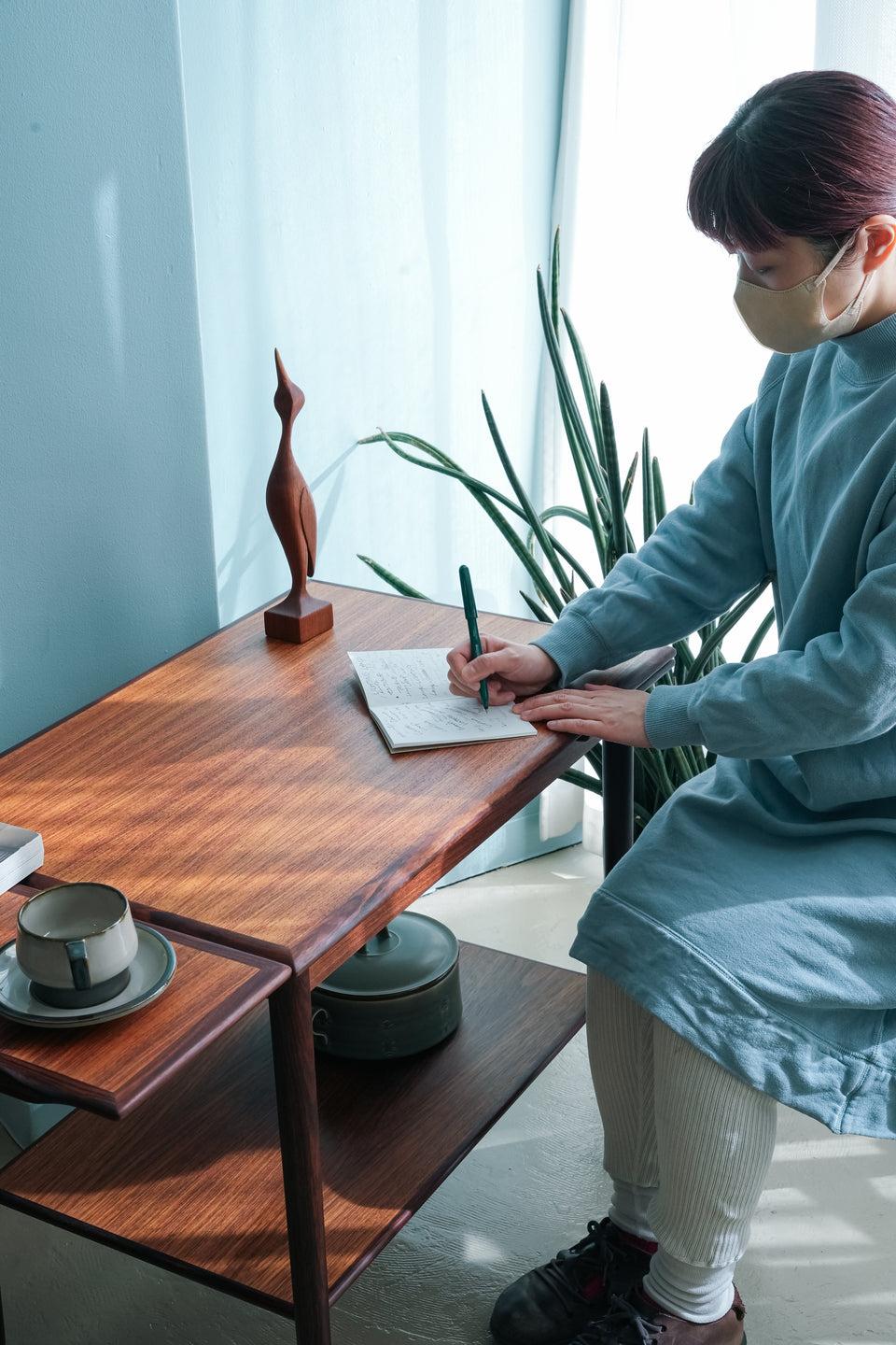 Danish Vintage Extension Trolley Table Rosewood Teakwood/デンマークヴィンテージ エクステンション トロリー テーブル ローズウッド チーク 北欧家具
