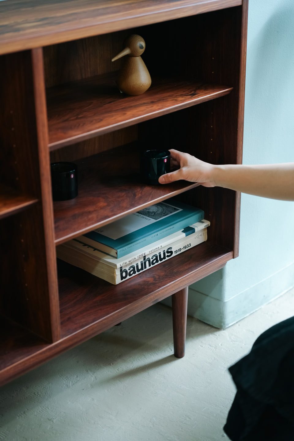 Danish Vintage Rosewood Bookcase Hundevad&Co./デンマークヴィンテージ ブックケース 本棚 ローズウッド材