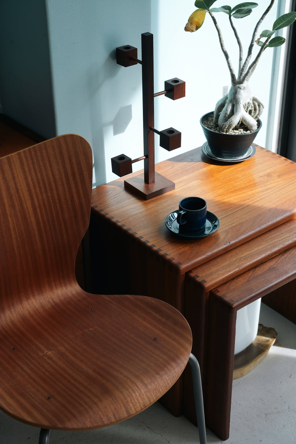 Danish Vintage Salin Møbler Nyborg Nesting Table Teakwood/デンマークヴィンテージ ネストテーブル チーク材 北欧家具