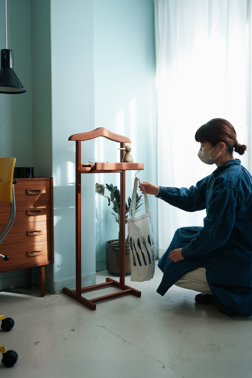 Danish Vintage Valet Stand PBJ Møbler/デンマークヴィンテージ バレットスタンド コートラック 北欧インテリア