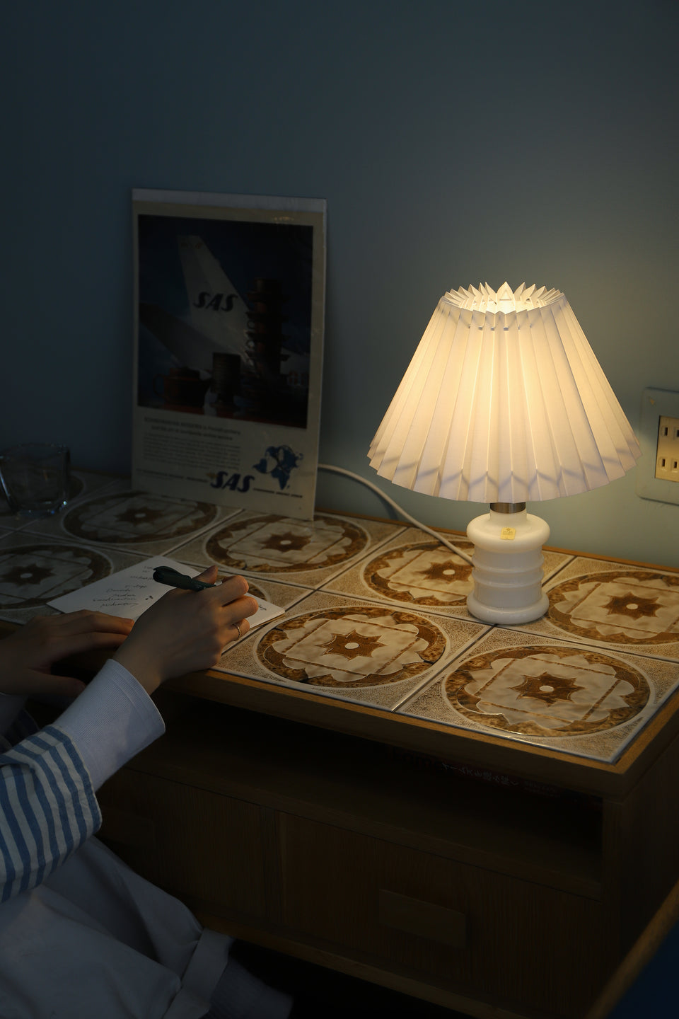 Danish Vintage Holmegaard Table Lamp Apoteker Small/ホルムガード テーブルランプ シセ・ヴェアナー スモールサイズ 間接照明 デンマークヴィンテージ