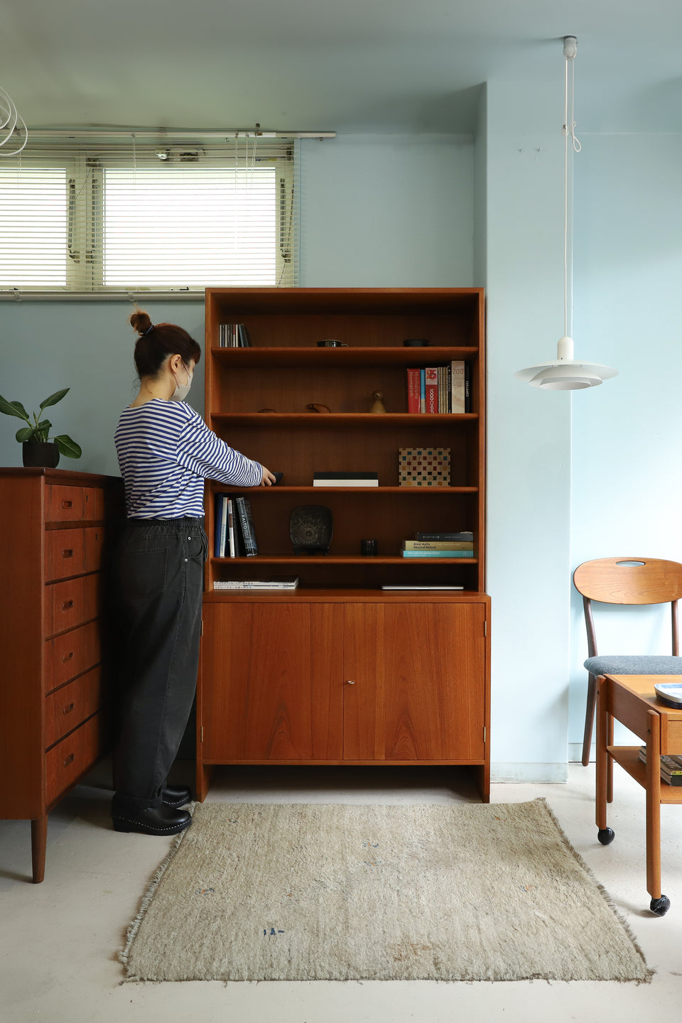 RY MØBLER Hans J. Wegner Bookcase RY-5,RY-15/ハンス・J・ウェグナー ブックケース キャビネット デンマークヴィンテージ